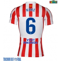 Echipament fotbal Atletico Madrid Koke #6 Tricou Acasa 2025-26 maneca scurta