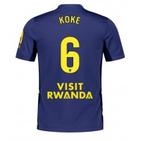 Echipament fotbal Atletico Madrid Koke #6 Tricou Deplasare 2025-26 maneca scurta