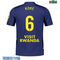 Echipament fotbal Atletico Madrid Koke #6 Tricou Deplasare 2025-26 maneca scurta