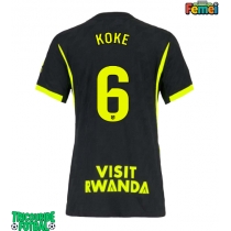 Echipament fotbal Atletico Madrid Koke #6 Tricou Deplasare 2026-27 pentru femei maneca scurta