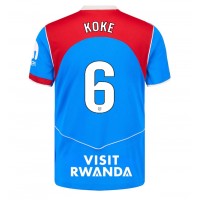 Echipament fotbal Atletico Madrid Koke #6 Tricou Treilea 2025-26 maneca scurta