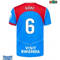 Echipament fotbal Atletico Madrid Koke #6 Tricou Treilea 2025-26 maneca scurta
