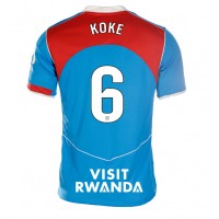 Echipament fotbal Atletico Madrid Koke #6 Tricou Treilea 2025-26 pentru femei maneca scurta
