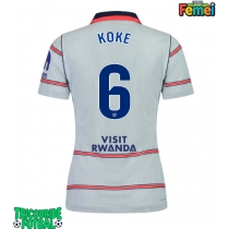Echipament fotbal Atletico Madrid Koke #6 Tricou Treilea 2026-27 pentru femei maneca scurta