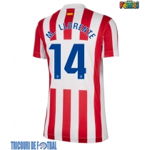 Echipament fotbal Atletico Madrid Marcos Llorente #14 Tricou Acasa 2025-26 pentru femei maneca scurta