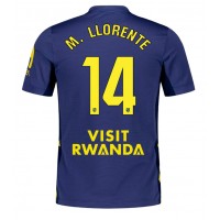 Echipament fotbal Atletico Madrid Marcos Llorente #14 Tricou Deplasare 2025-26 maneca scurta