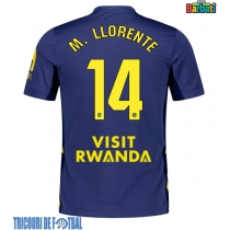 Echipament fotbal Atletico Madrid Marcos Llorente #14 Tricou Deplasare 2025-26 maneca scurta
