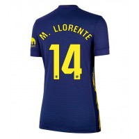Echipament fotbal Atletico Madrid Marcos Llorente #14 Tricou Deplasare 2025-26 pentru femei maneca scurta
