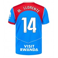 Echipament fotbal Atletico Madrid Marcos Llorente #14 Tricou Treilea 2025-26 maneca scurta
