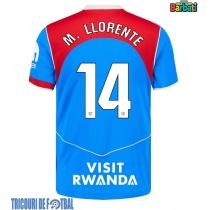 Echipament fotbal Atletico Madrid Marcos Llorente #14 Tricou Treilea 2025-26 maneca scurta