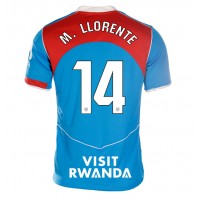 Echipament fotbal Atletico Madrid Marcos Llorente #14 Tricou Treilea 2025-26 pentru femei maneca scurta