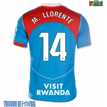 Echipament fotbal Atletico Madrid Marcos Llorente #14 Tricou Treilea 2025-26 pentru femei maneca scurta