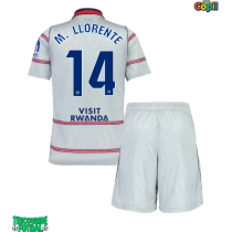 Echipament fotbal Atletico Madrid Marcos Llorente #14 Tricou Treilea 2026-27 pentru copii maneca scurta (+ Pantaloni scurti)