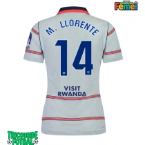 Echipament fotbal Atletico Madrid Marcos Llorente #14 Tricou Treilea 2026-27 pentru femei maneca scurta