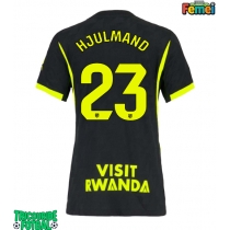 Echipament fotbal Atletico Madrid Morten Hjulmand #23 Tricou Deplasare 2026-27 pentru femei maneca scurta