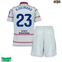 Echipament fotbal Atletico Madrid Morten Hjulmand #23 Tricou Treilea 2026-27 pentru copii maneca scurta (+ Pantaloni scurti)