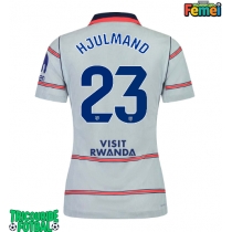 Echipament fotbal Atletico Madrid Morten Hjulmand #23 Tricou Treilea 2026-27 pentru femei maneca scurta