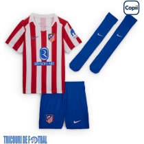Echipament fotbal Atletico Madrid Nahuel Molina #16 Tricou Acasa 2025-26 pentru copii maneca scurta (+ Pantaloni scurti)