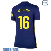 Echipament fotbal Atletico Madrid Nahuel Molina #16 Tricou Deplasare 2025-26 pentru femei maneca scurta