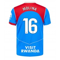 Echipament fotbal Atletico Madrid Nahuel Molina #16 Tricou Treilea 2025-26 maneca scurta