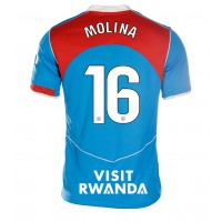 Echipament fotbal Atletico Madrid Nahuel Molina #16 Tricou Treilea 2025-26 pentru femei maneca scurta
