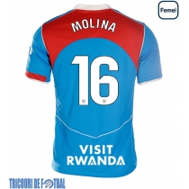 Echipament fotbal Atletico Madrid Nahuel Molina #16 Tricou Treilea 2025-26 pentru femei maneca scurta