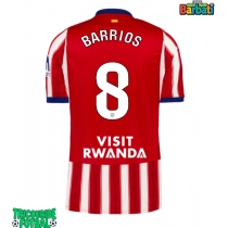 Echipament fotbal Atletico Madrid Pablo Barrios #8 Tricou Acasa 2026-27 maneca scurta