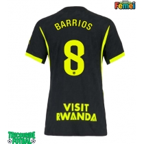 Echipament fotbal Atletico Madrid Pablo Barrios #8 Tricou Deplasare 2026-27 pentru femei maneca scurta