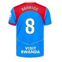 Echipament fotbal Atletico Madrid Pablo Barrios #8 Tricou Treilea 2025-26 maneca scurta