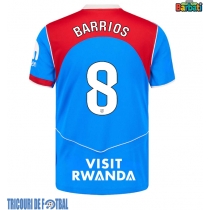 Echipament fotbal Atletico Madrid Pablo Barrios #8 Tricou Treilea 2025-26 maneca scurta