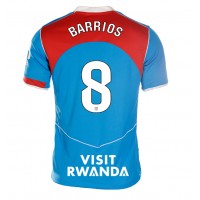 Echipament fotbal Atletico Madrid Pablo Barrios #8 Tricou Treilea 2025-26 pentru femei maneca scurta