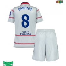 Echipament fotbal Atletico Madrid Pablo Barrios #8 Tricou Treilea 2026-27 pentru copii maneca scurta (+ Pantaloni scurti)