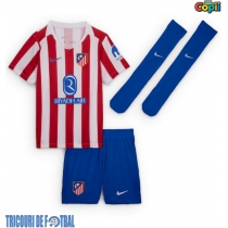 Echipament fotbal Atletico Madrid Robin Le Normand #24 Tricou Acasa 2025-26 pentru copii maneca scurta (+ Pantaloni scurti)