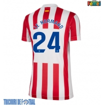 Echipament fotbal Atletico Madrid Robin Le Normand #24 Tricou Acasa 2025-26 pentru femei maneca scurta