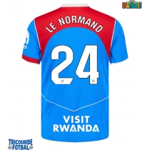 Echipament fotbal Atletico Madrid Robin Le Normand #24 Tricou Treilea 2025-26 maneca scurta