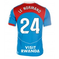 Echipament fotbal Atletico Madrid Robin Le Normand #24 Tricou Treilea 2025-26 pentru femei maneca scurta