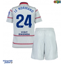 Echipament fotbal Atletico Madrid Robin Le Normand #24 Tricou Treilea 2026-27 pentru copii maneca scurta (+ Pantaloni scurti)
