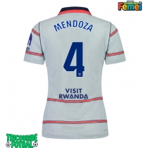 Echipament fotbal Atletico Madrid Rodrigo Mendoza #4 Tricou Treilea 2026-27 pentru femei maneca scurta