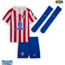 Echipament fotbal Atletico Madrid Thiago Almada #11 Tricou Acasa 2025-26 pentru copii maneca scurta (+ Pantaloni scurti)