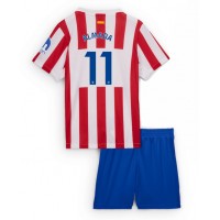 Echipament fotbal Atletico Madrid Thiago Almada #11 Tricou Acasa 2025-26 pentru copii maneca scurta (+ Pantaloni scurti)