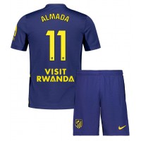 Echipament fotbal Atletico Madrid Thiago Almada #11 Tricou Deplasare 2025-26 pentru copii maneca scurta (+ Pantaloni scurti)