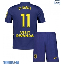 Echipament fotbal Atletico Madrid Thiago Almada #11 Tricou Deplasare 2025-26 pentru copii maneca scurta (+ Pantaloni scurti)