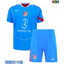 Echipament fotbal Atletico Madrid Tricou Treilea 2025-26 pentru copii maneca scurta (+ Pantaloni scurti)