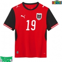 Echipament fotbal Austria Christoph Baumgartner #19 Tricou Acasa Mondial 2026 maneca scurta