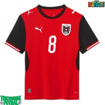 Echipament fotbal Austria David Alaba #8 Tricou Acasa Mondial 2026 maneca scurta