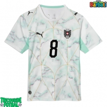 Echipament fotbal Austria David Alaba #8 Tricou Deplasare Mondial 2026 maneca scurta