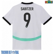 Echipament fotbal Austria Marcel Sabitzer #9 Tricou Deplasare European 2024 maneca scurta