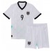 Echipament fotbal Austria Marcel Sabitzer #9 Tricou Deplasare European 2024 pentru copii maneca scurta (+ Pantaloni scurti)