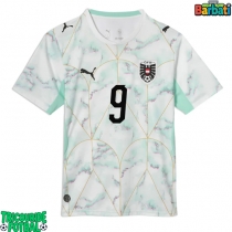 Echipament fotbal Austria Marcel Sabitzer #9 Tricou Deplasare Mondial 2026 maneca scurta