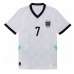 Echipament fotbal Austria Marko Arnautovic #7 Tricou Deplasare European 2024 pentru femei maneca scurta